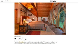 Conde Nast Traveler – 5 Far-Flung Hotels Worth the Trek