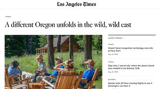 Los Angeles Times – A different Oregon unfolds in the wild, wild east
