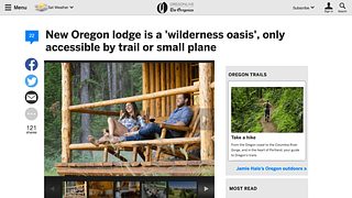 The Oregonian – New Oregon Lodge is a ‘Wilderness Oasis’