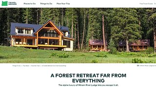 Travel Oregon – A Forest Retreat Far From Everything